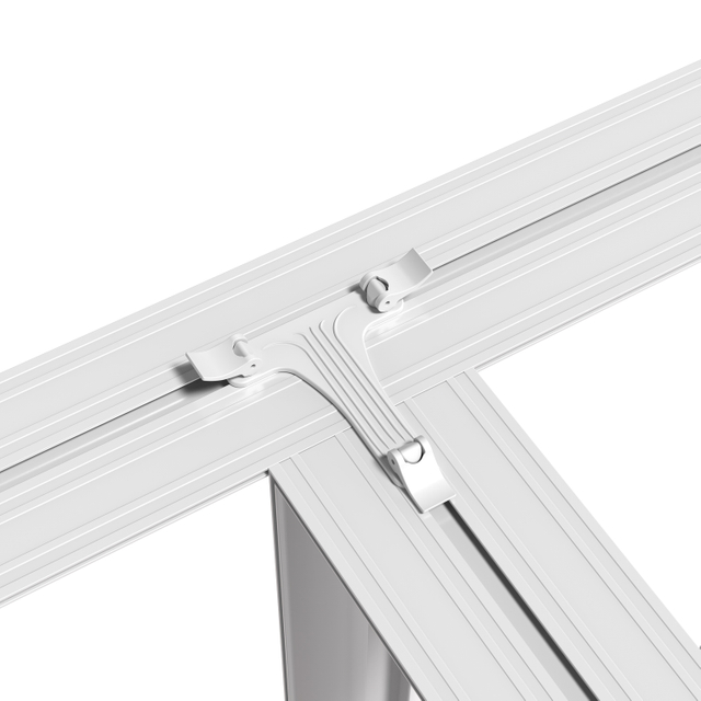 Lightbox T-connector en brugconnector