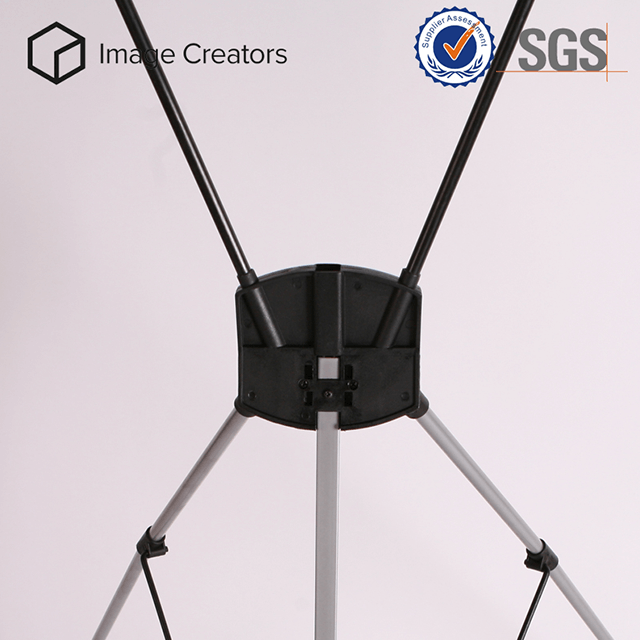 Professionele draagbare displaystandaard X Banner Model C