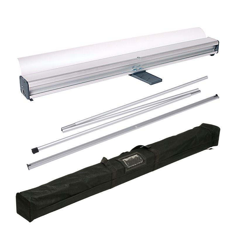 Indoor intrekbare PP papieren roll-up banner