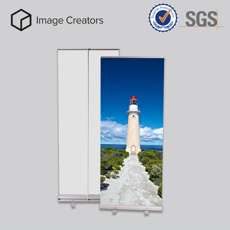Basic economy aluminium roll-up banner
